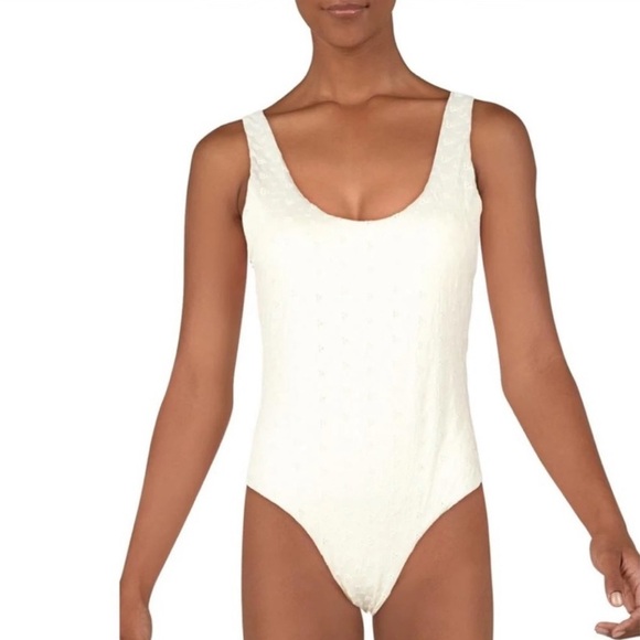 Fashion Nova Other - Fashion nova EYELET HIGH LEG ONE-PIECE SWIMSUIT
